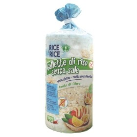 Rice&Rice Gallette Di Riso Senza Sale Biologico Senza Glutine 100 g Rice&Rice Gallette Di Riso Senza Sale Biologico Senza Glutine 100 g
