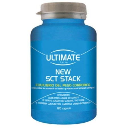 Ultimate Italia Sct Stack Integratore Metabolismo Brucia Calorie 120 Capsule