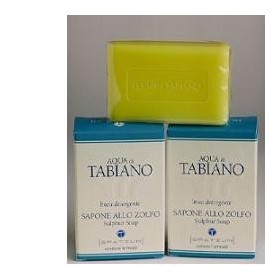 Aqua Di Tabiano Sapone Zolfo Detergente Pelle Grassa 100 g Aqua Di Tabiano Sapone Zolfo Detergente Pelle Grassa 100 g