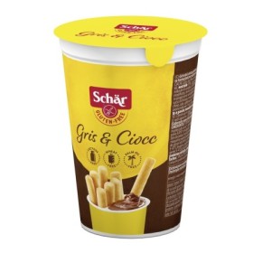 Schar Milly Gris & Ciocc Grissini Senza Glutine con Crema da Spalmare al Cacao 52 g Schar Milly Gris & Ciocc Grissini Senza Glutine con Crema da Spalmare al Cacao 52 g