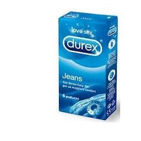 Durex Jeans Preservativi Con Forma Easy-On 6 Pezzi Durex Jeans Preservativi Con Forma Easy-On 6 Pezzi