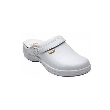 Dr. Scholl New Clog Bonus Liscio Pelle Bianco n°43