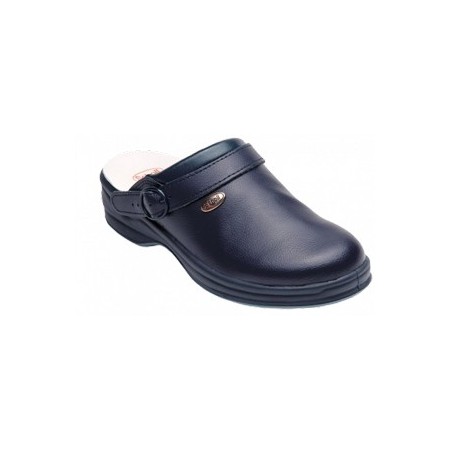 Dr. Scholl New Clog Bonus Liscio Pelle Blue Navy n°38