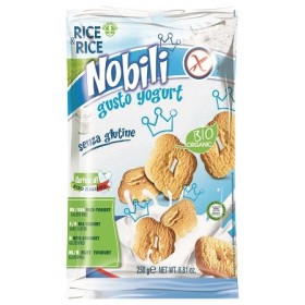 Rice&Rice Nobili Di Riso Con Yogurt Biologico Biscotti Senza Glutine 250 g Rice&Rice Nobili Di Riso Con Yogurt Biologico Biscotti Senza Glutine 250 g