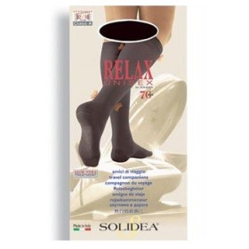 Solidea Relax Unisex 70 DEN Gambaletto Compressivo Colore Antracite Taglia 4 XL Solidea Relax Unisex 70 DEN Gambaletto Compressivo Colore Antracite Taglia 4 XL