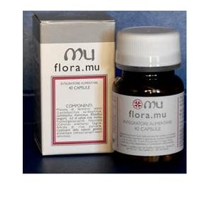 Flora Mu Integratore Fermenti Lattici Prebiotici 40 Capsule Flora Mu Integratore Fermenti Lattici Prebiotici 40 Capsule