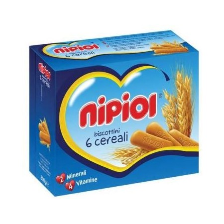 Nipiol Biscottini ai 6 cereali 800 g