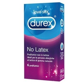 Durex No Latex Profilattico Non in Lattice 6 Pezzi Durex No Latex Profilattico Non in Lattice 6 Pezzi