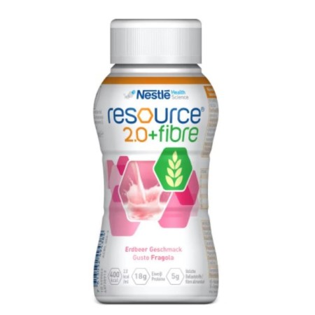 Resource 2.0 Fibre Fragola Bevanda Con Fibre 200 ml