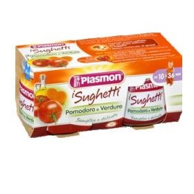 Plasmon Sughetto Pomodoro E Verdure 2x80 g  10m Plasmon Sughetto Pomodoro E Verdure 2x80 g  10m