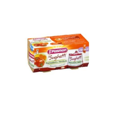 Plasmon Sughetto Pomodoro E Verdure 2x80 g  10m