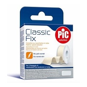 Pic Classic Fix Cerotto su Rocchetto Tela Bianca Fustella 2,5 cm x 5 m Pic Classic Fix Cerotto su Rocchetto Tela Bianca Fustella 2,5 cm x 5 m