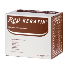 Rev Keratin Integratore Cheratotrofico Capelli e Unghie 30 Bustine Rev Keratin Integratore Cheratotrofico Capelli e Unghie 30 Bustine
