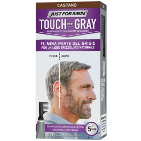 Touch of Gray Trattamento Colorante Graduale Per Uomo Castano 40 ml Touch of Gray Trattamento Colorante Graduale Per Uomo Castano 40 ml