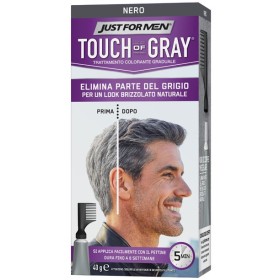 Touch of Gray Trattamento Colorante Graduale Per Uomo Nero 40 ml Touch of Gray Trattamento Colorante Graduale Per Uomo Nero 40 ml