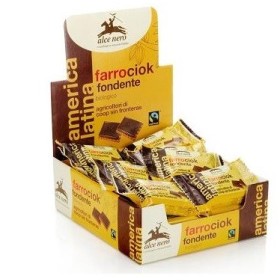 Alce Nero Farrociok Fondente Biscotto Biologico 28 g Alce Nero Farrociok Fondente Biscotto Biologico 28 g