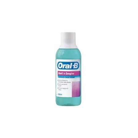 Oral-B Collutorio Denti E Gengive Senza Alcol 2x500 ml
