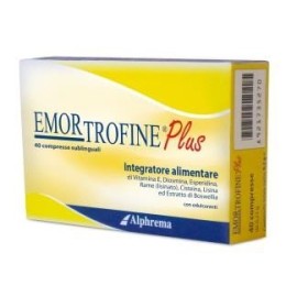 Emortrofine Plus Integratore per Patologia Emorroidaria 40 Compresse Emortrofine Plus Integratore per Patologia Emorroidaria 40 Compresse