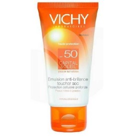 Vichy Idéal Soleil Emulsione Anti-lucidità Effetto Asciutto SPF 50 Pelle Grassa 50 ml Vichy Idéal Soleil Emulsione Anti-lucidità Effetto Asciutto SPF 50 Pelle Grassa 50 ml