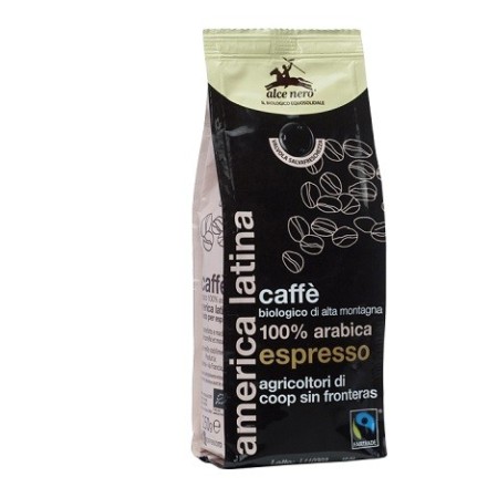 Alce Nero Caffè 100% Arabica per Espresso Biologico 250 g