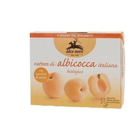 Alce Nero Nettare di Albicocca Biologico 3x200 ml