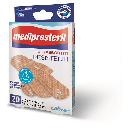 Medipresteril Cerotti Resistenti Assortiti 20 Pezzi