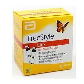 Freestyle Lite Strisce Reattive Glicemia 25 Pezzi Freestyle Lite Strisce Reattive Glicemia 25 Pezzi