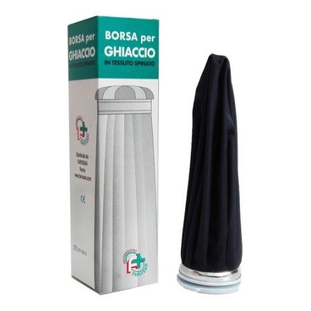 Farmaricci Borsa Ghiaccio Tessuto Gommato Blu 25 cm