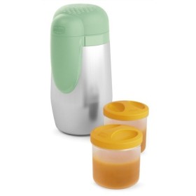 Chicco Portavivande Termico Acciaio Inox 2 Pezzi 250 ml Chicco Portavivande Termico Acciaio Inox 2 Pezzi 250 ml