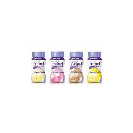 Fortimel Compact Protein Integratore Proteico Alla Fragola 4x125 ml