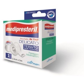 Medipresteril Rocchetto Delicato in Tnt 2,5 cm x 5 m 1 Pezzo Medipresteril Rocchetto Delicato in Tnt 2,5 cm x 5 m 1 Pezzo