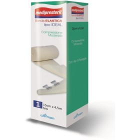 Medipresteril Benda Elastica Tipo Ideal cm 15x4,5 m Medipresteril Benda Elastica Tipo Ideal cm 15x4,5 m