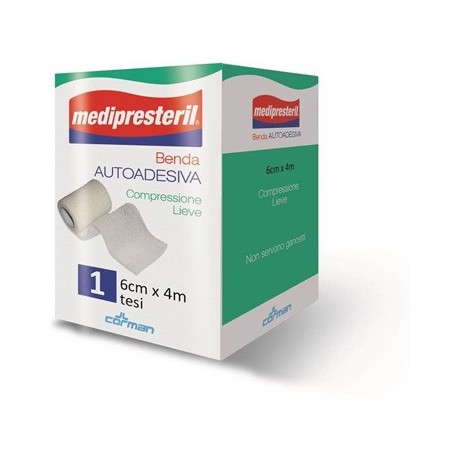 Medipresteril Benda Autoadesiva cm 6x4 m