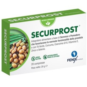 Fenix Pharma Securprost Integratore Prostata 20 Compresse Fenix Pharma Securprost Integratore Prostata 20 Compresse