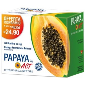 Papaya Act Integratore Metabolismo Energetico 30 Bustine Papaya Act Integratore Metabolismo Energetico 30 Bustine