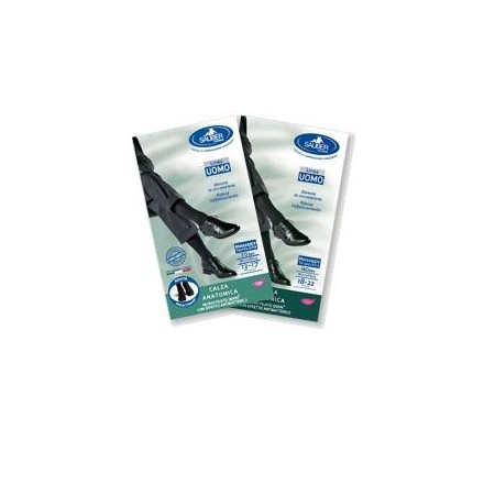 Sauber Linea Uomo Calza Anatomica Filato QSKIN 70 Den Taglia G Blu