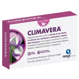 Climavera Integratore Disturbi Menopausa 30 Compresse Climavera Integratore Disturbi Menopausa 30 Compresse