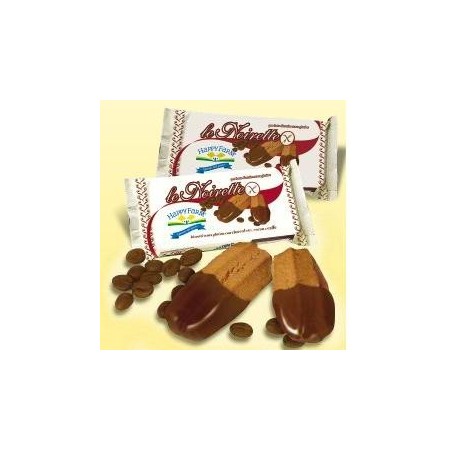 Happy Farm le Noirette Biscotti Con Cioccolato e Caffè Senza Glutine 125 g
