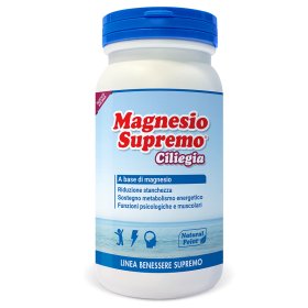 Natural Point Magnesio Supremo Integratore Gusto Ciliegia 150 g Natural Point Magnesio Supremo Integratore Gusto Ciliegia 150 g