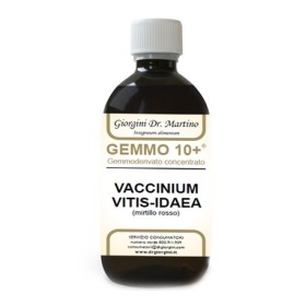 Dr. Giorgini Gemmo 10  Mirtillo Rosso Liquido Analcoolico 500 ml Dr. Giorgini Gemmo 10  Mirtillo Rosso Liquido Analcoolico 500 ml