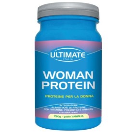 Ultimate Sport Woman Protein Vaniglia Integratore Proteico Donna 750 g Ultimate Sport Woman Protein Vaniglia Integratore Proteico Donna 750 g