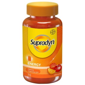Supradyn Energy Integratore di Vitamine A, B, C, D, E e Coenzima Q10 Contro la Stanchezza 70 Caramel Supradyn Energy Integratore di Vitamine A, B, C, D, E e Coenzima Q10 Contro la Stanchezza 70 Caramel