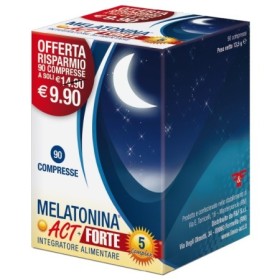 Melatonina Act Forte   5 Complex Integratore 90 Compresse Melatonina Act Forte   5 Complex Integratore 90 Compresse