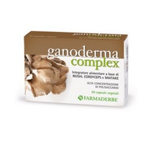Farmaderbe Ganoderma Complex Integratore Organismo 30 Capsule Farmaderbe Ganoderma Complex Integratore Organismo 30 Capsule