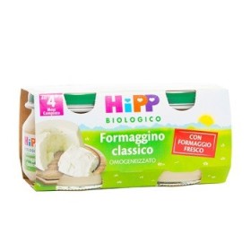 Hipp Biologico Omogeneizzato Formaggino Classico 2x80g Hipp Biologico Omogeneizzato Formaggino Classico 2x80g