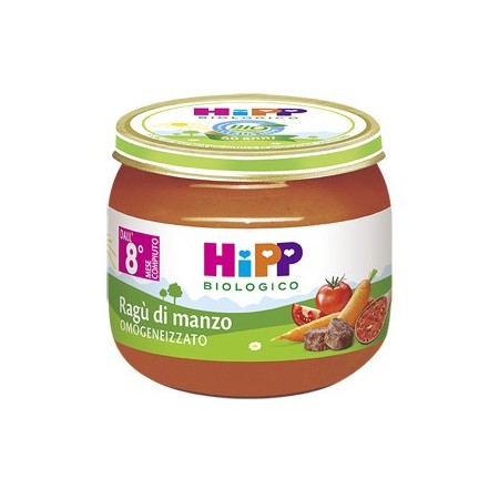 Hipp Biologico Baby Sugo Ragù Di Manzo 2x80 g