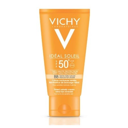 Vichy Capital Soleil BB Emulsione Colorata Effetto Asciutto Mat SPF 50 Protezione Viso 50 ml