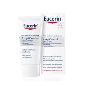 Eucerin AtopiControl Crema Viso Lenitiva Antiprurito Pelle Atopica 50 ml Eucerin AtopiControl Crema Viso Lenitiva Antiprurito Pelle Atopica 50 ml