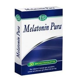Esi Melatonin Pura Integratore Sonno 30 Microtavolette Esi Melatonin Pura Integratore Sonno 30 Microtavolette