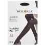 Solidea Marlene Opaque Pois 70 DEN Collant Compressivo Riposante Colore Moka Taglia 3 ML